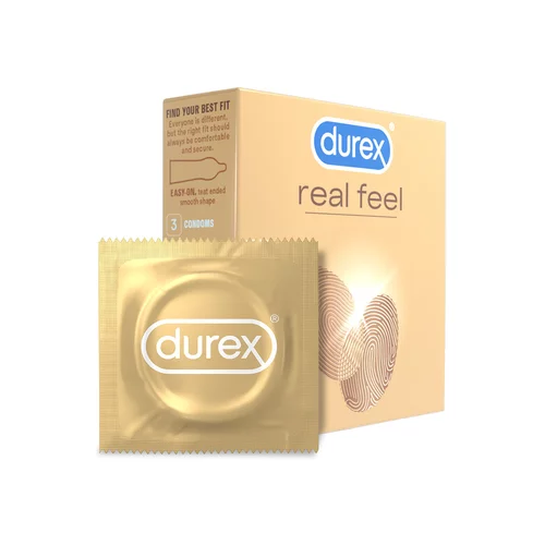 Durex real feel 3 pack