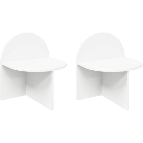  Noćni ormarić 2 pcs Bijela 40 x 35,5 x 45,5 cm Cene