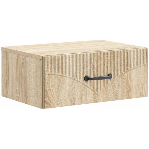  Noćni ormarić za montažu na zid Hrast sonoma 49 x 34,5 x 20 cm Slike