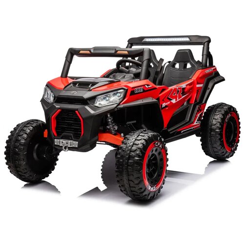  Džip utv dvosed 12v 2motora crvena Cene