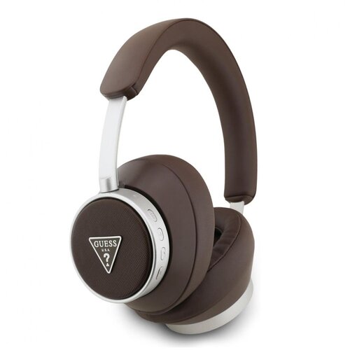 Guess bluetooth slusalice enc saffiano triangle logo braon (GUBHC15PGMRTRW) Slike