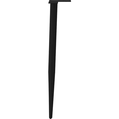 VidaXL Noge stolića za kavu stožastog oblika 4 kom crne 72-73 cm čelik Slike