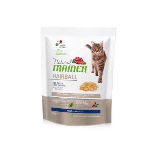 Trainer Natural hrana za mačke Adult Hairball Piletina 300gr Cene