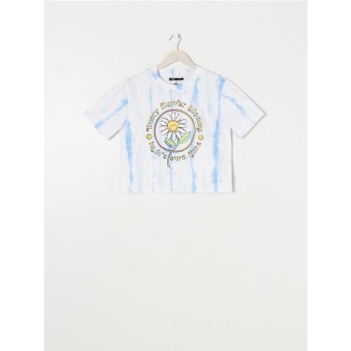 Sinsay Crop top s tie-dye uzorkom SmileyWorld® Cijene