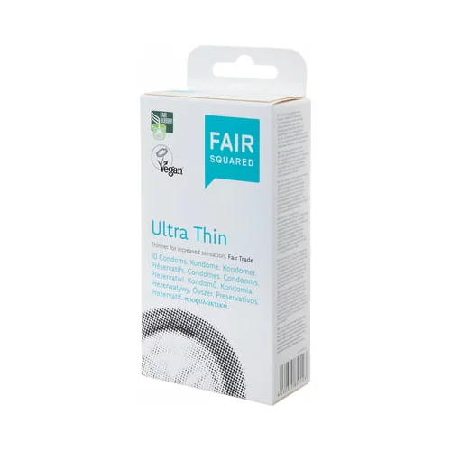 FAIR Squared Kondomi Ultra Thin - 10 kosi