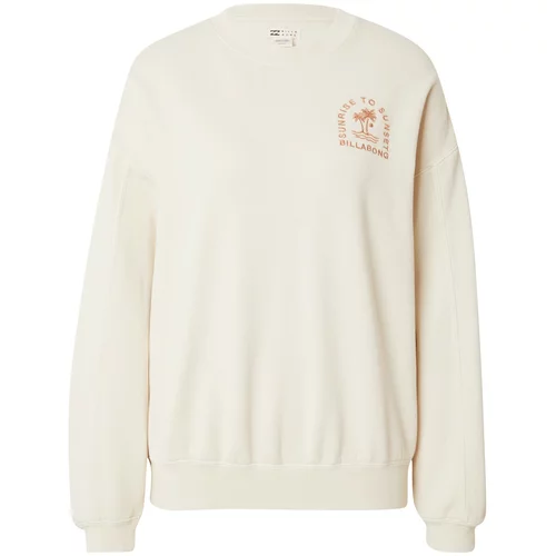 Billabong Sweater majica 'KENDAL' narančasta / bijela