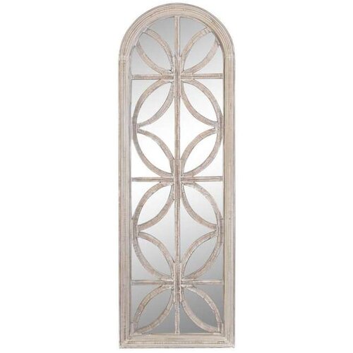  Zidno ogledalo DKD Home Decor Bijela Indijac Prozor Decapé 60 x 2 5 x 180 cm Cene