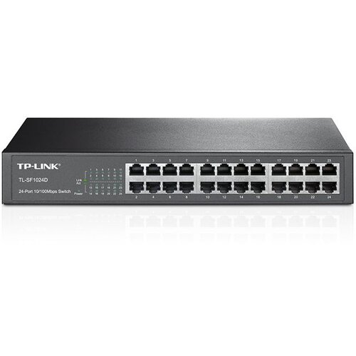 Tp-link TL-SF1024D 24-Port RJ45 10/100Mbps Standard 13-inch steel case 4.8Gbps ing Capacity Cijene