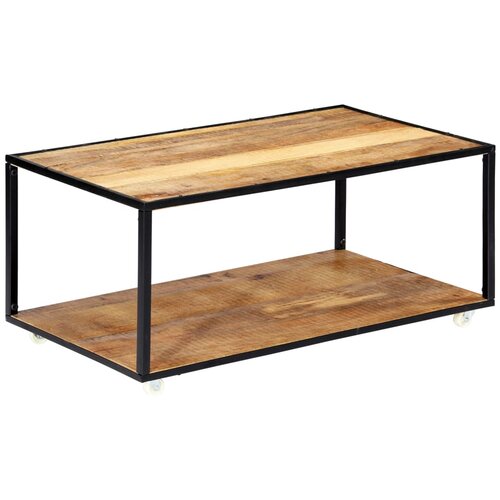 VidaXL Klub stolić 90x50x40 cm Masivno reciklirano drvo - 90 x 50 x 40 cm 1 Slike