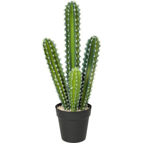 HOMCOM umetna rastlina plastika 13D x 13&amp;Scaron; x 53V cm zeleno, (5000242201) Slike