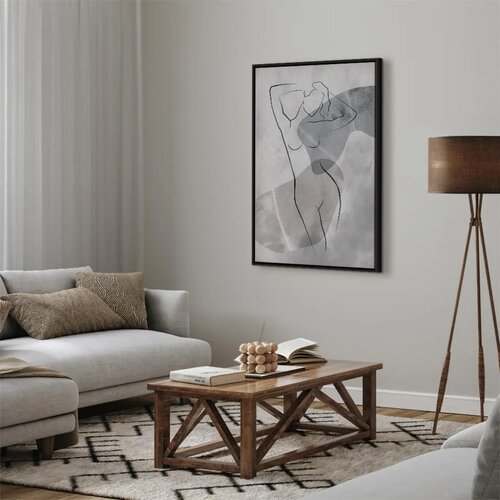  Slika - Resting Muse (1 Part) Vertical 40x60 U crnom drvenom okviru Slike