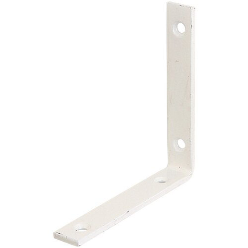STABILIT močni kotnik (120 x 20 x 120 mm, debelina: 3 mm, bel) Slike