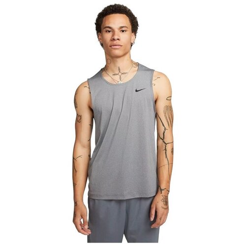 Nike Majice brez rokavov Dri-fit Fitness Siva Slike
