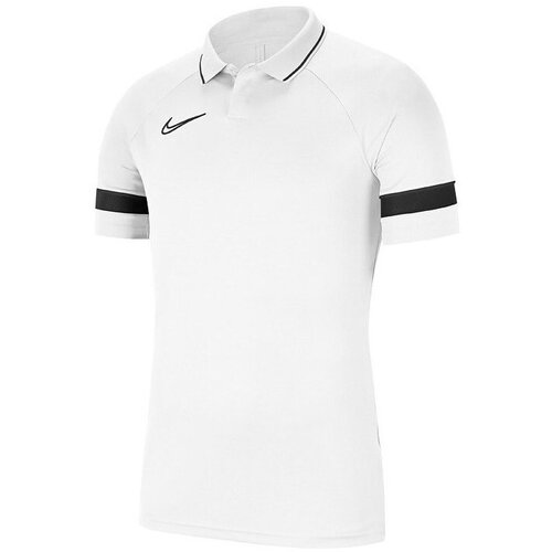 Nike Drifit Academy 21 Polo Bijela Slike