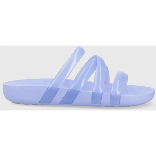 Crocs Natikače Splash Glossy Strappy Sandal za žene, boja: ljubičasta, 208537