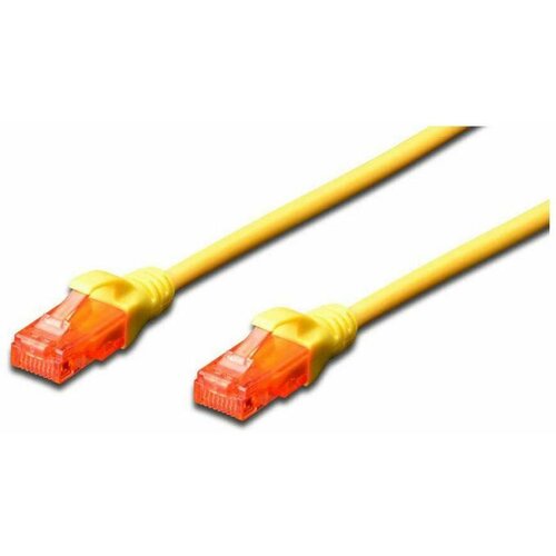 Digitus UTP CAT.6 patch 0,5m rumen DK-1617-005/Y Cene
