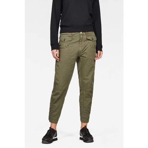 G-star Pants - G-STAR Army radar mid bf wmn khaki green Slike