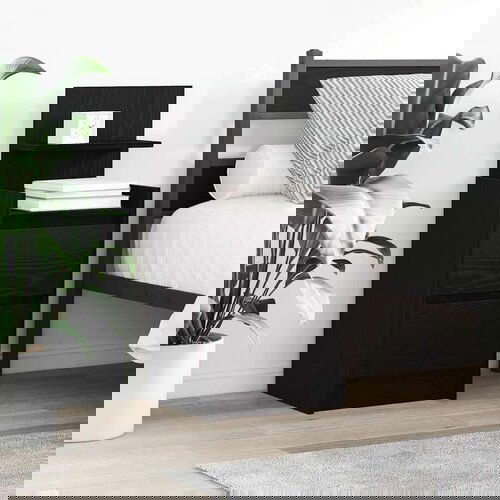 vidaXL Noćni ormarići s 2 ladice 2 kom crni 38x34x80 cm Cene
