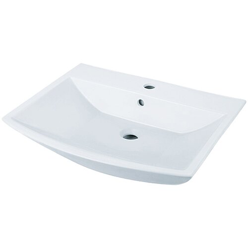CAMARGUE paris Umivaonik (Š x D: 71 x 47,5 cm, Bez posebne glazure, Rupa za slavinu: Sredina, Bijela boja) Cijene