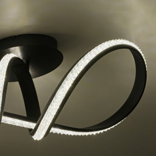 Just light. 8475-18 - led prigu&amp;scaron;iva plafonski luster brilla LED/29W/230V crna Slike
