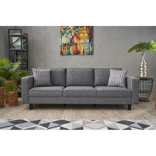 Atelier Del Sofa Kale Linen trosed 222 cm, siva Cene