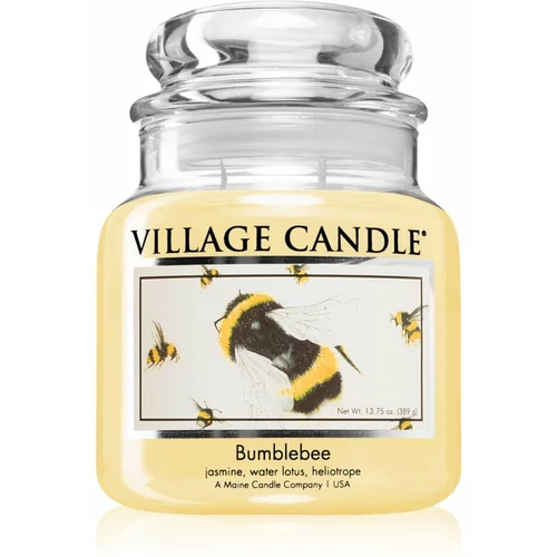 Village Candle Bumblebee dišeča sveča (Glass Lid) 389 g