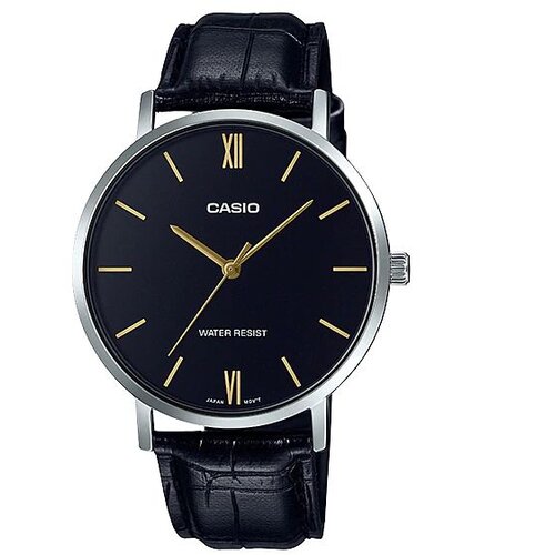 Casio Mu&amp;scaron;ki sat MTP-VT01L-1B crni Slike