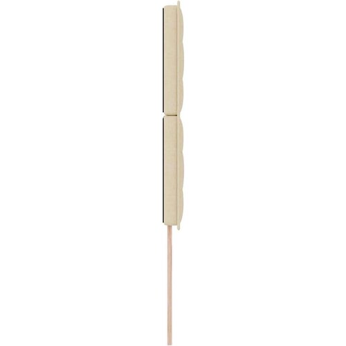  LED glava kreveta S LED lampica Krema 80 cm Poliester Slike