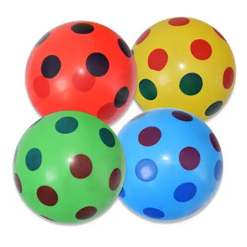Magic Toys šarena točkasta gumena lopta u raznim verzijama 22 cm Cene