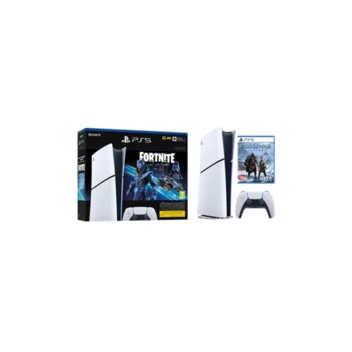 Konzola Playstation 5 Slim Digital + Fortnite VCH + God of War Ragnarok VCH Slike