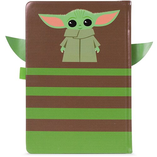 Pyramid International STAR WARS: THE MANDALORIAN (I&amp;#039;M ALL EARS GREEN) NOVELTY NOTEBOOK Slike