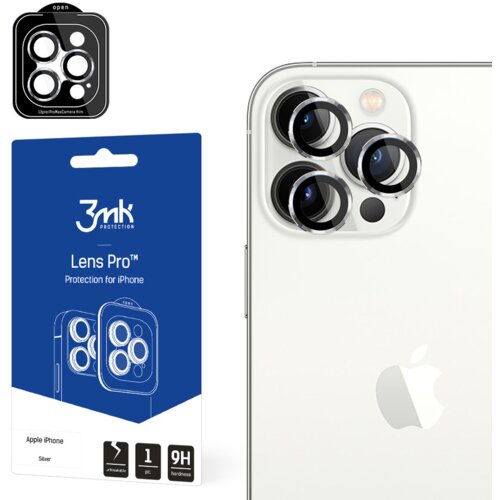 3mk ZA&amp;Scaron;ČITA ZA LEČE PRO KALJENO STEKLO ZA APPLE IPHONE 13 PRO MAX, (22000149) Slike