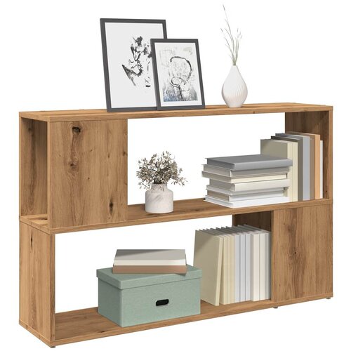 Furnova Knjižna omara Artisan Oak 100x24x63 cm Inženirski les, (21950842) Cene