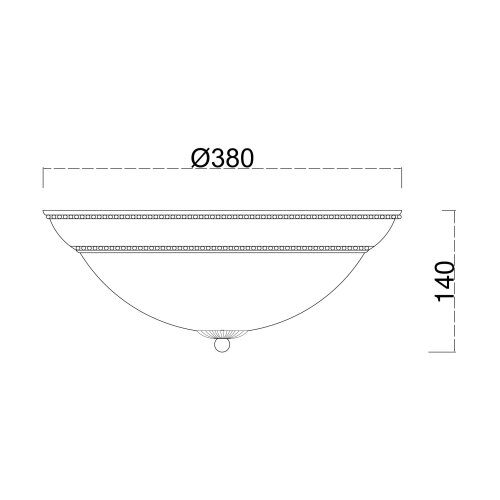 Brilagi plafonsko svetlo classic 3xE27/60W/230V, u bronzanoj boji Slike