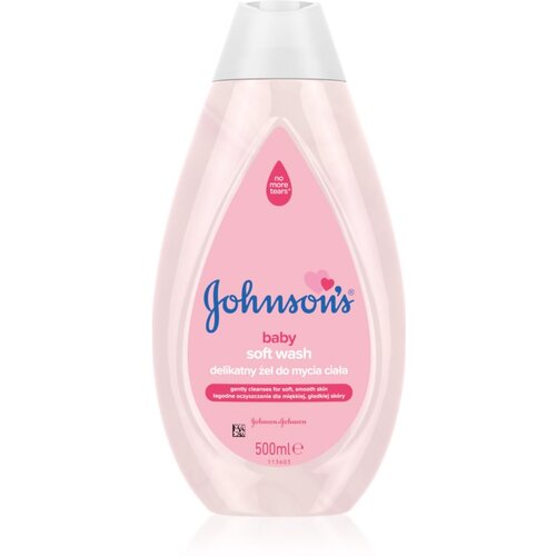 Johnsons Baby Soft Wash gel za prhanje 500 ml za otroke Cene
