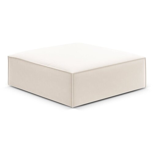 Mazzini Sofas Bež žameten tabure Vanda &amp;ndash; Slike