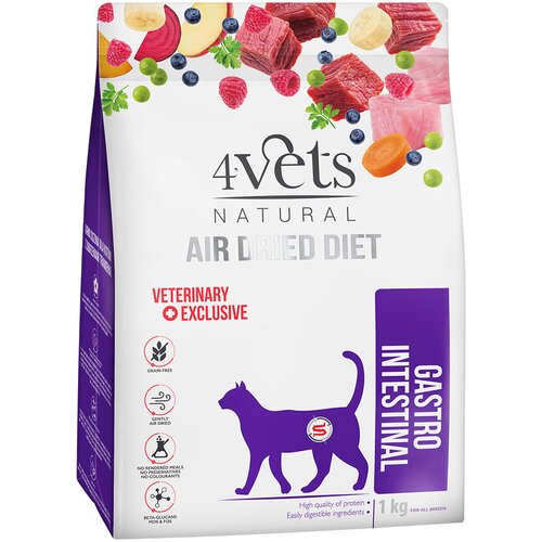4vets Natural Feline Gastro Intestinal - 2 x 1 kg Cijene