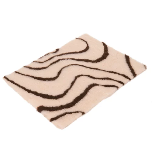 Vetbed ® Isobed SL pseća deka Wave krem/smeđa - D 150 x Š 100 cm