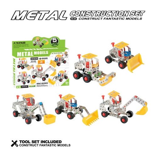  Metalni konstruktor set 5 u 1 ( 285442 ) Slike