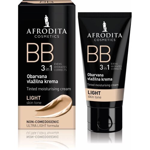 Afrodita Cosmetics Tonirana hidratantna krema BB 3u1, Light, 30ml Slike