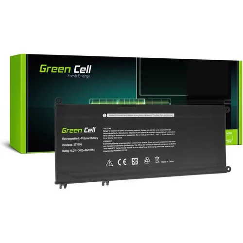 Green cell baterija 33YDH za Dell Inspiron G3 3579 3779 G5 5587 G7 7588 7577 7773 7778 7779 7786 Latitude 3380 3480 3490 3590