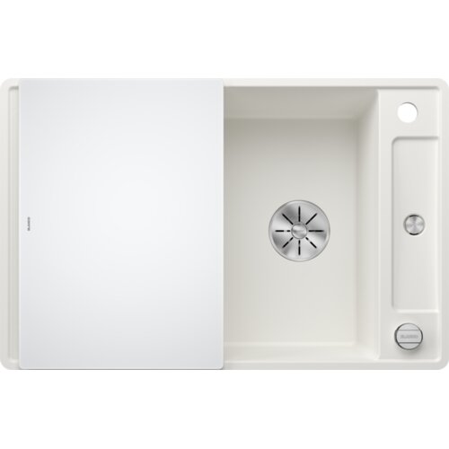 Blanco pomivalno korito AXIA III 45 SF InFino SILGRANIT desko steklo, z daljinskim upravljanjem. - ledenik-beli-sl Cene