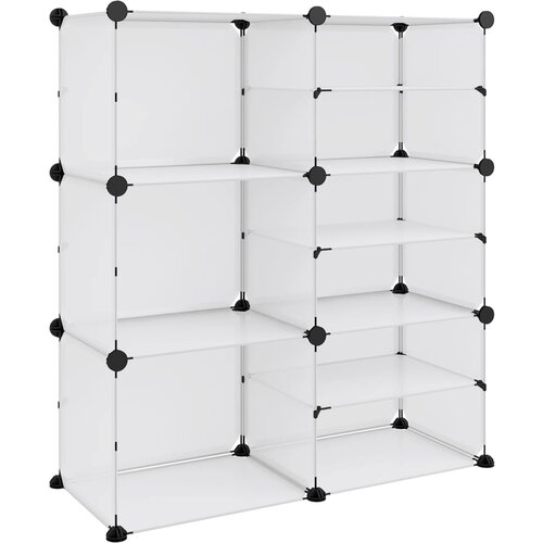 Maison Chic Stojalo za čevlje - Stojalo za obutev prozorno 84x31,5x93 cm PP, (21776315) Slike