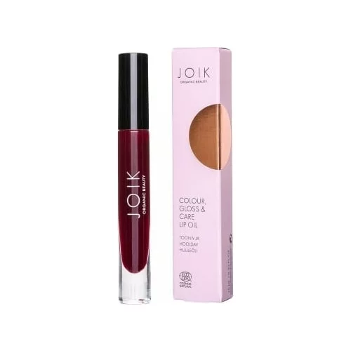 JOIK Organic Olje za ustnice Colour, Gloss & Care - 05 Berry Beautiful
