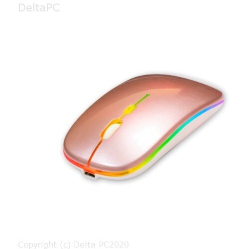 Setty wireless RGB mouse rose gold Cijene