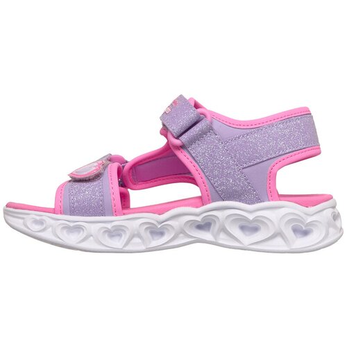 Skechers Sandale za devojčice Heart Lights, Lavanda Cene