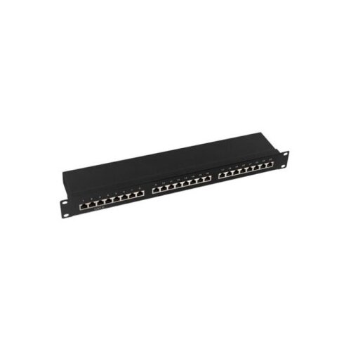 Owire 19''/1U Cat6A 24 porta patch panel Cene
