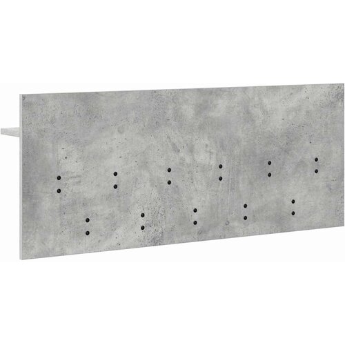  Vje&amp;scaron;alica za kapute na zidu Betonski sivi 100 x 40 x 12 cm Slike