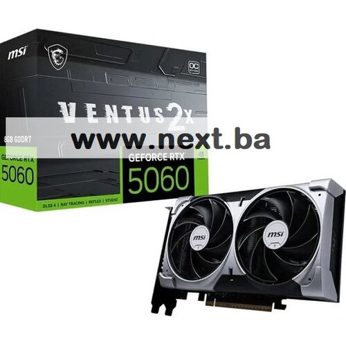  VGA MSI RTX 5060 8G VENTUS 2X OC Cijene