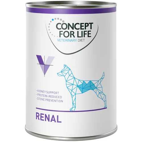 Concept for Life Veterinary Diet Renal za pse - Varčno pakiranje: 24 x 400 g